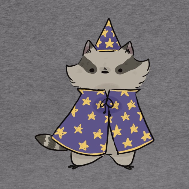 Raccoon Wizard by Angry seagull noises